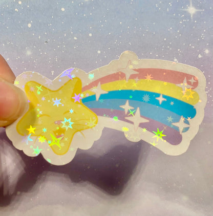 Pastel rainbow kitties sticker pack | Cute cat stickers, cat stickers, cat mom, kawaii stickers, girly stickers