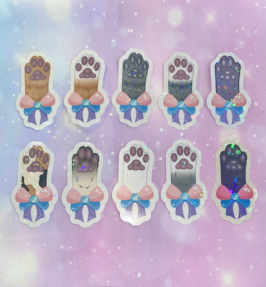 Toe beans for days star holo sticker | cat paw stickers, cute cat stickers, cat mom, cat stickers, Kawaii stickers, girly stickers