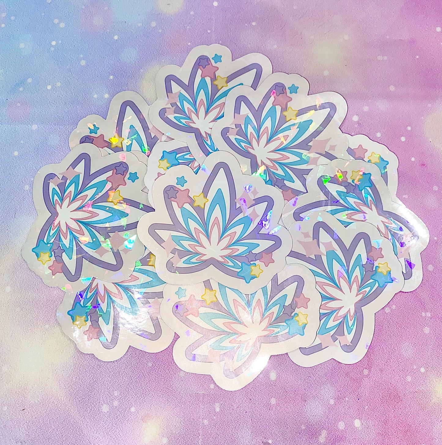 High Vibes Sticker | stoner girls, weed stickers, cannabis stickers, kawaii stickers, high life, tumbler stickers