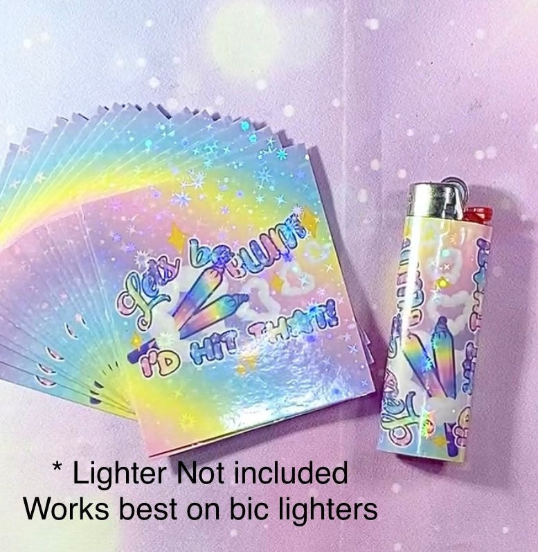 Hit That Lighter Wrap | Kawaii lighter wraps, lighter wraps, scenery stickers, Kawaii, stickers