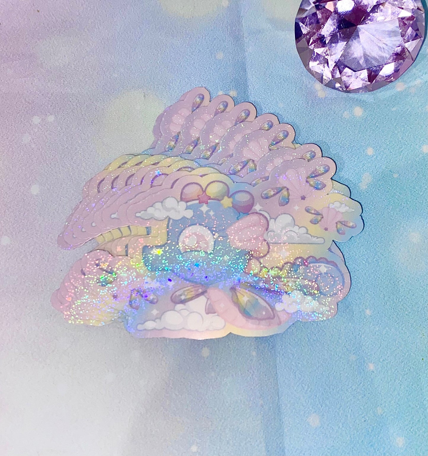 Sea Fairy sticker | cute stickers, girly stickers, Kawaii stickers, seahorse stickers, seahorses