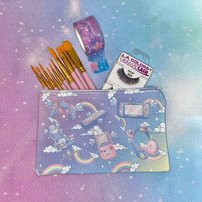 Gamer Girl Make-up Bag | make-up bag, makeup bags, gamer girls, gamer makeup pouch