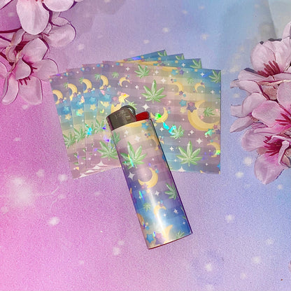 Bud Dreams Lighter Wrap | weed lighter wrap, Kawaii lighter wraps, lighter wraps, cannabis art, girly stickers, Kawaii, stickers