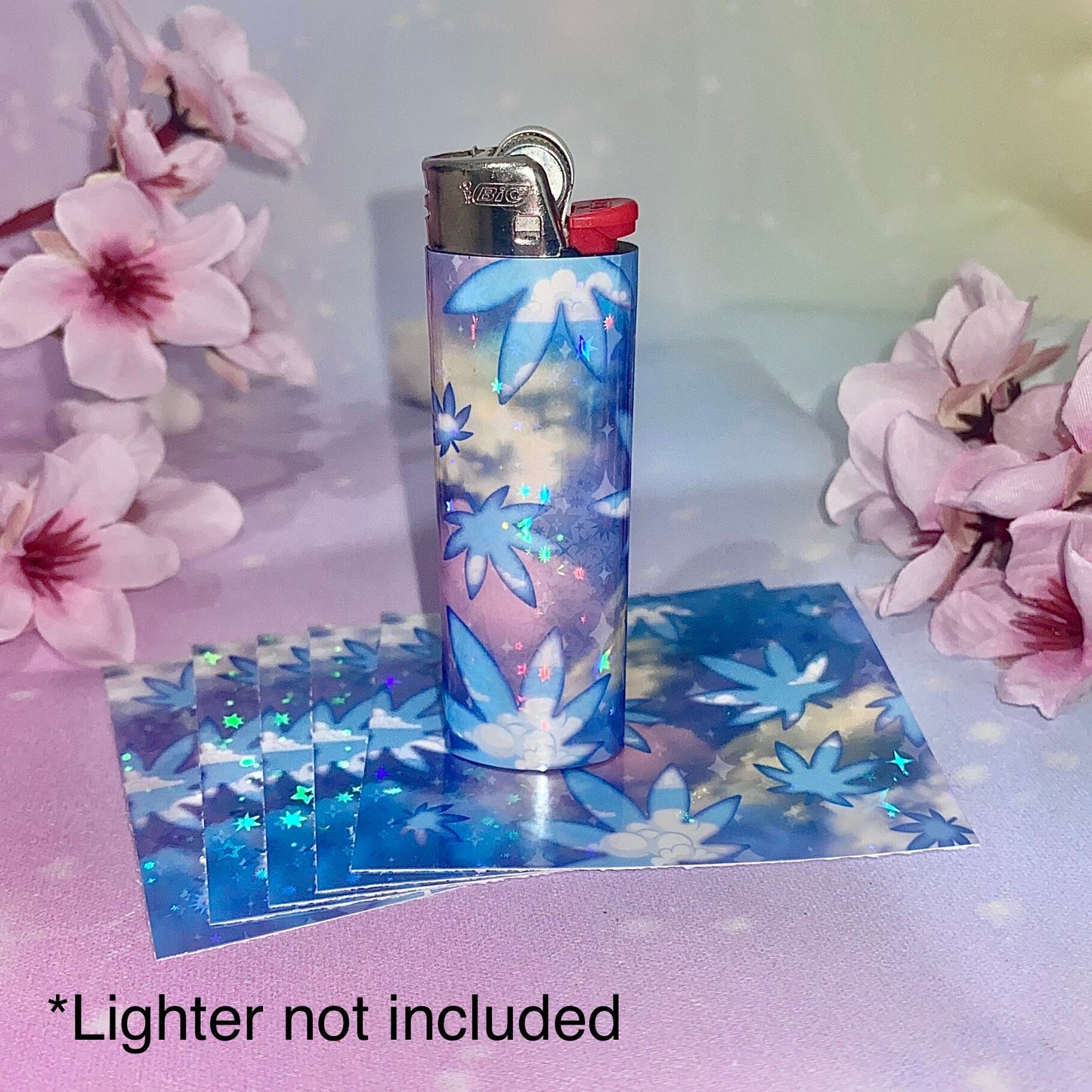 Toking Galaxies Lighter Wrap | weed lighter wrap, Kawaii lighter wraps, lighter wraps, cannabis art, girly stickers, Kawaii, stickers