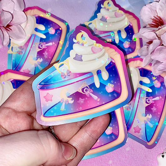 Magical Girl gelatin pie sticker | Magical girls, magical girl stickers, gelatin pie stickers, tumbler stickers