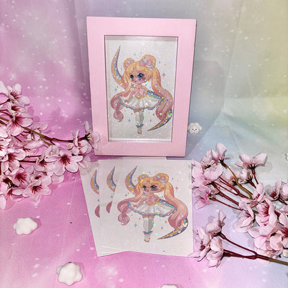 Magical Princess print | magical girls, magical girl art, princess art, Kawaii art