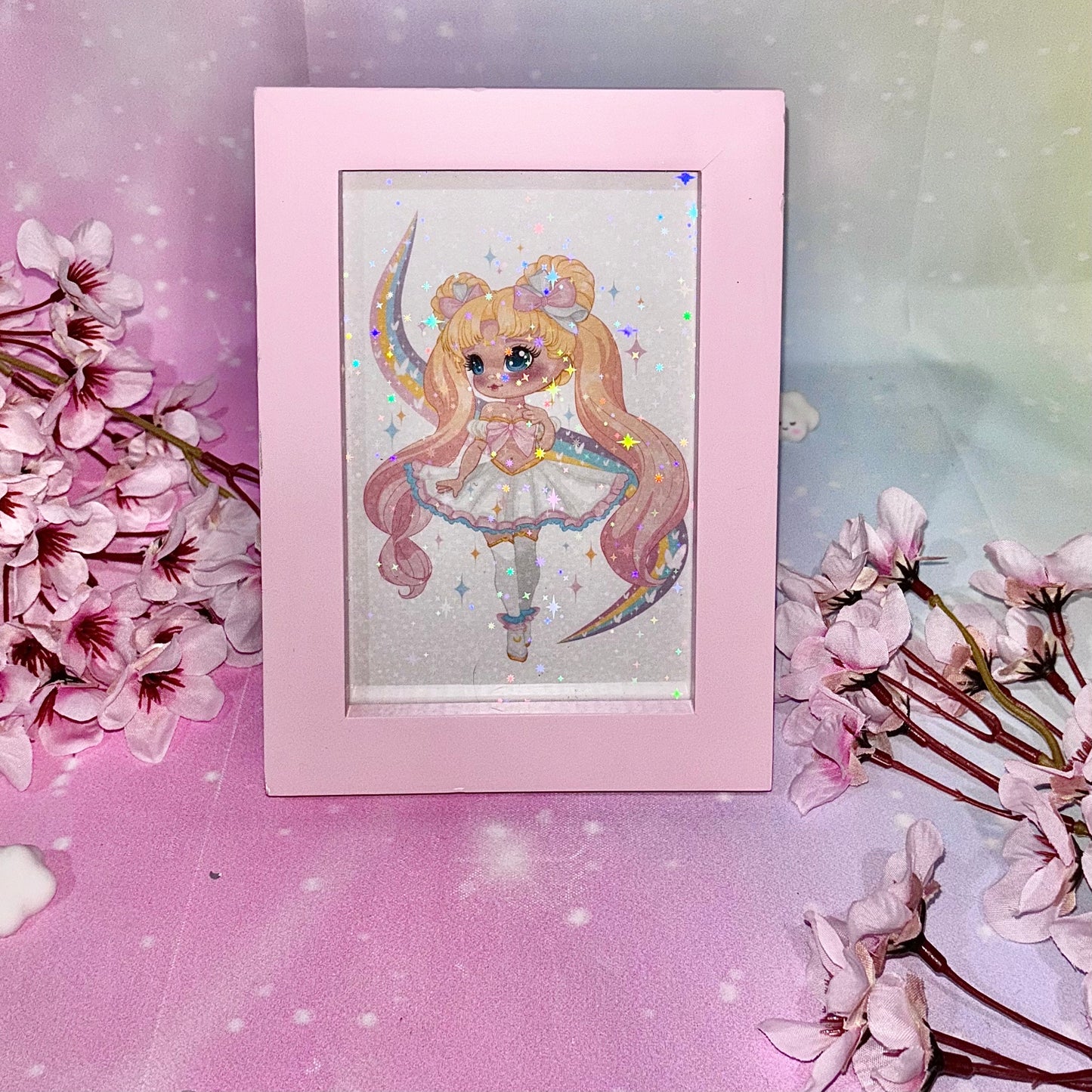 Magical Princess print | magical girls, magical girl art, princess art, Kawaii art