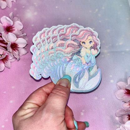 Celestial Stella | mermaid stickers, mermaids, kawaii stickers, girly stickers, tumbler stickers